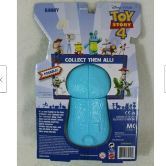 Disney Pixar Toy Story 4 Bunny Poseable Figure New - Picture 4 of 4